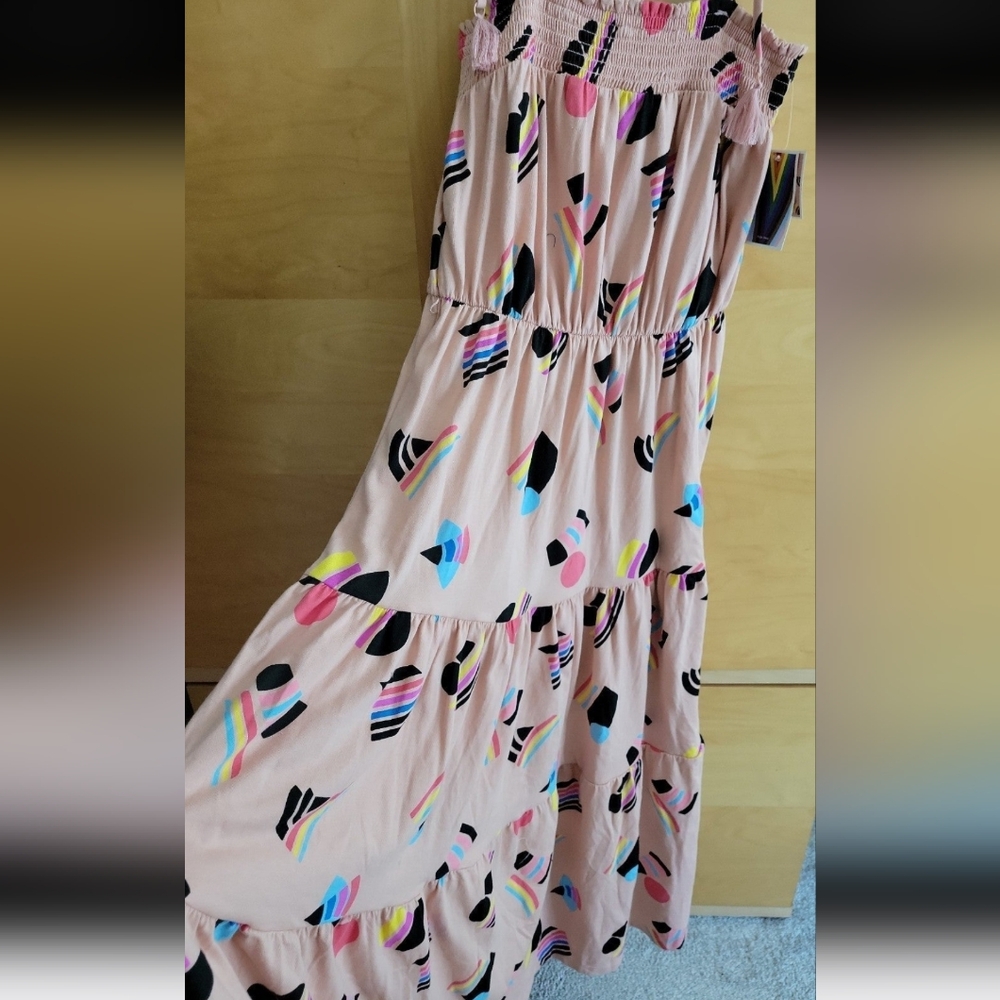 NWT! Take Pride Tier Stylish Multicolor Maxi Dress Size- S